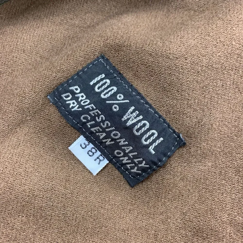 Vintage Christian Dior Monsieur Removable Wool Lining Trench Coat 38R Mens Beige - Picture 6 of 13